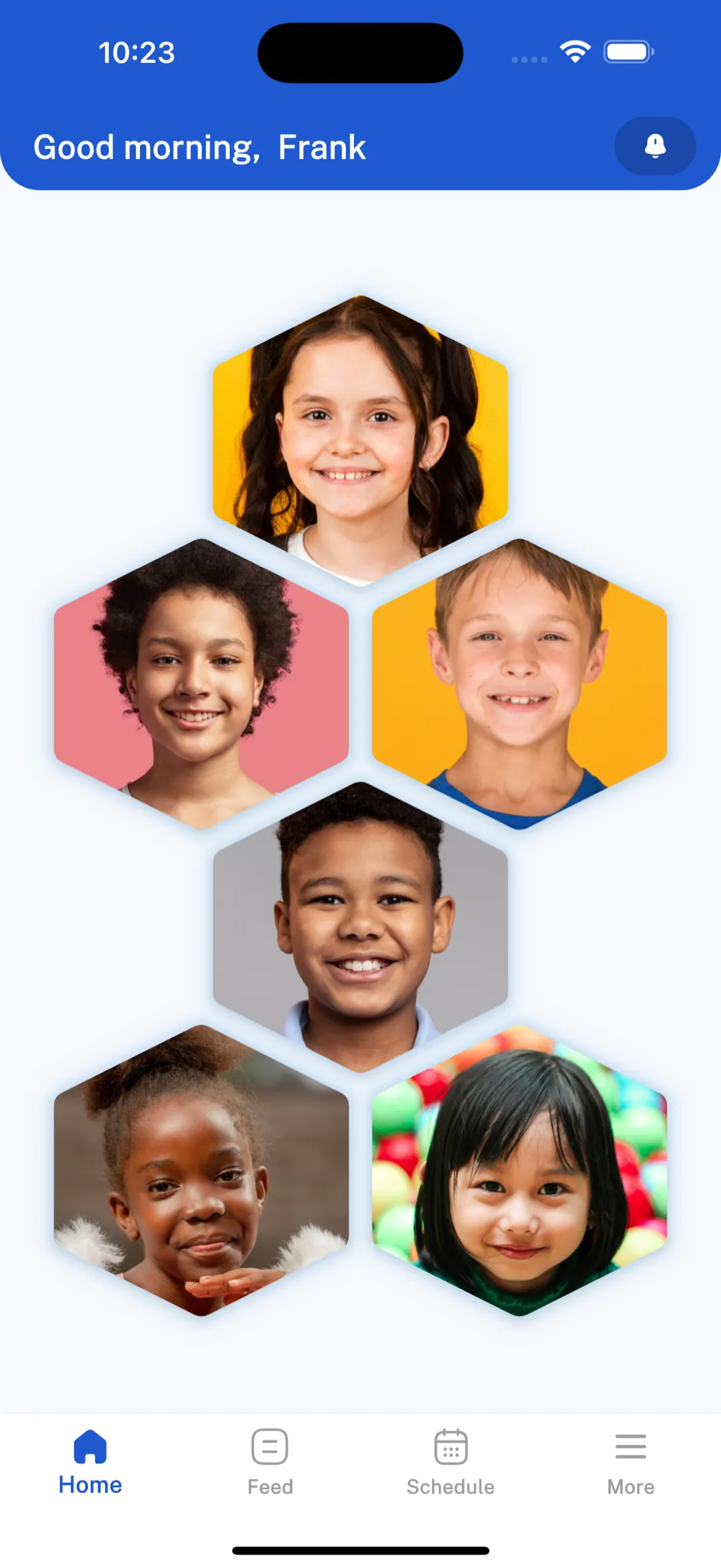The Minerva parent app: your children at a glance